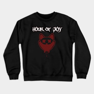 Hour of joy - metal tee (Simple) Crewneck Sweatshirt